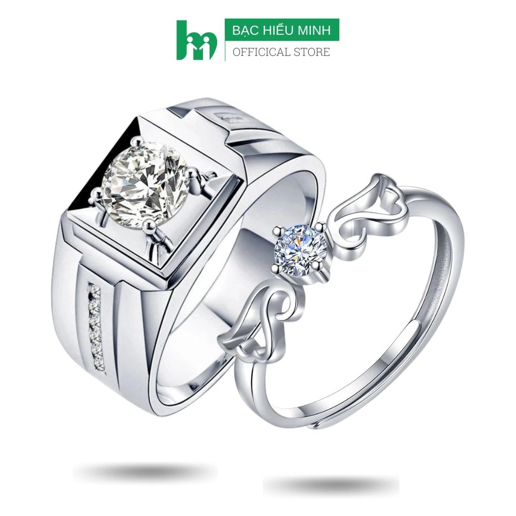 Nhẫn Đôi - Ngôi Nhà Hạnh Phúc - BẠC HIỂU MINH NC603