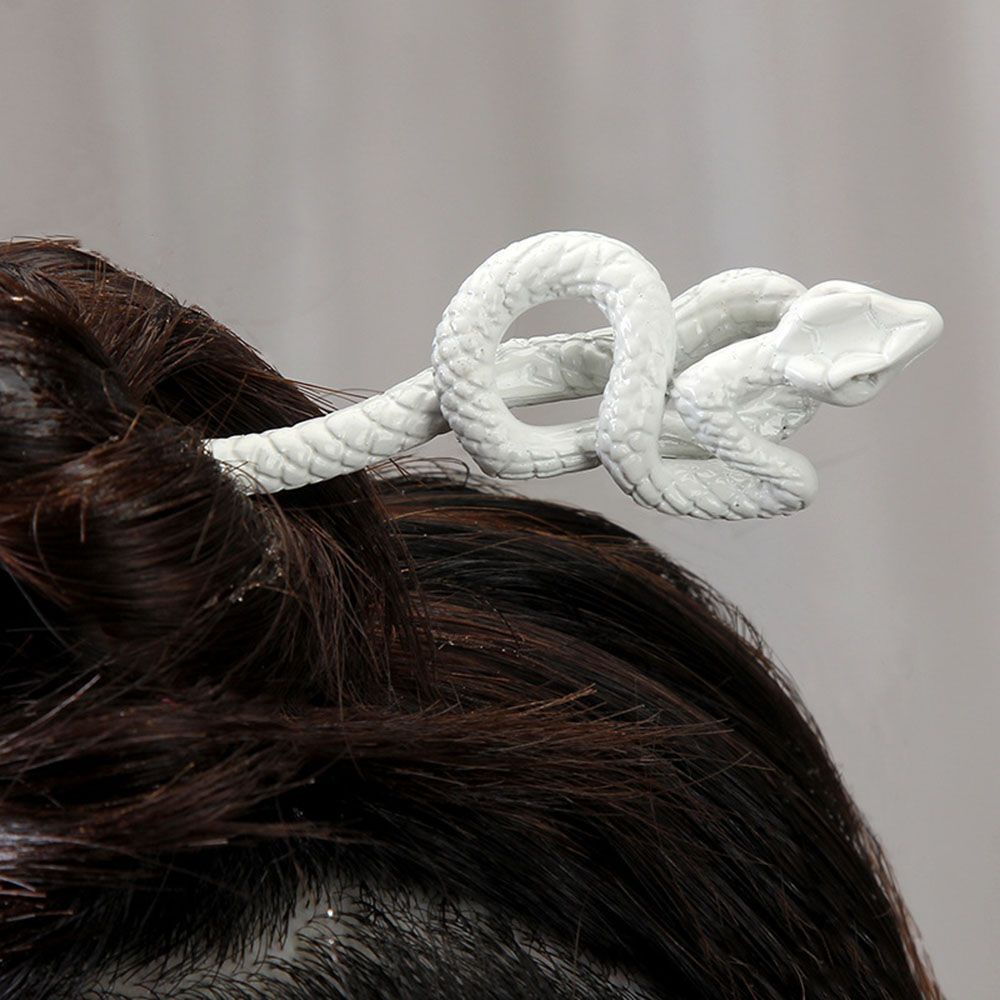 Trâm cài tóc hình con rắn nhiều màu thời trang cho nữ