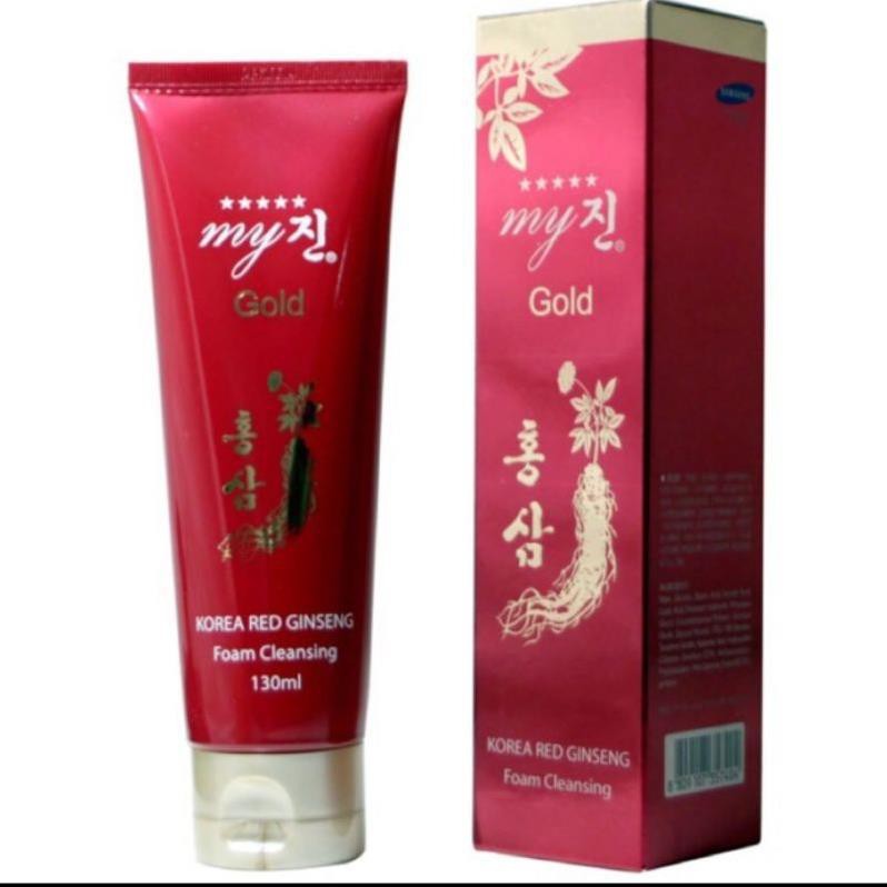 1 Hộp  Sữa Rửa Mặt Hồng Sâm Hàn Quốc My Gold 120g,PP Ánh DươngKorea | BigBuy360 - bigbuy360.vn