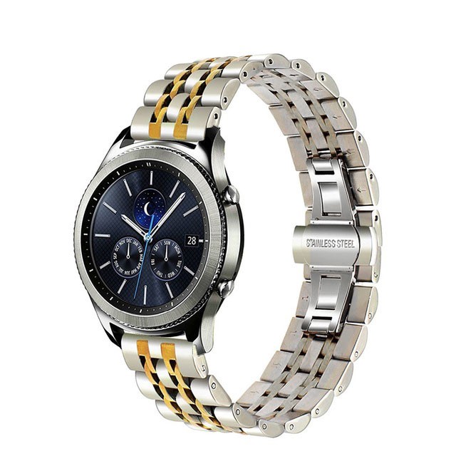 Dây đeo thép không gỉ dành cho Samsung Galaxy Gear S3 S2 Classic 20/22mm tùy chọn