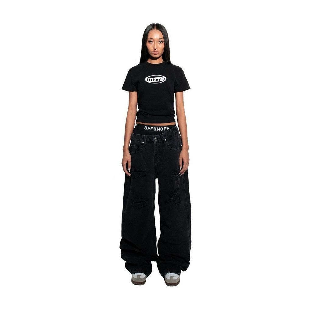 Quần jean dài INDIGO JEANS / BLACK