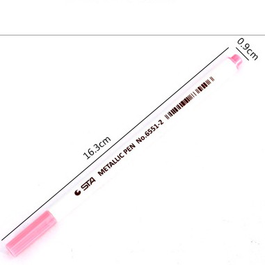 Bút Kim Tuyến Metallic Pen STA 6511 Viết Vẽ Đa Năng Nhiều Màu