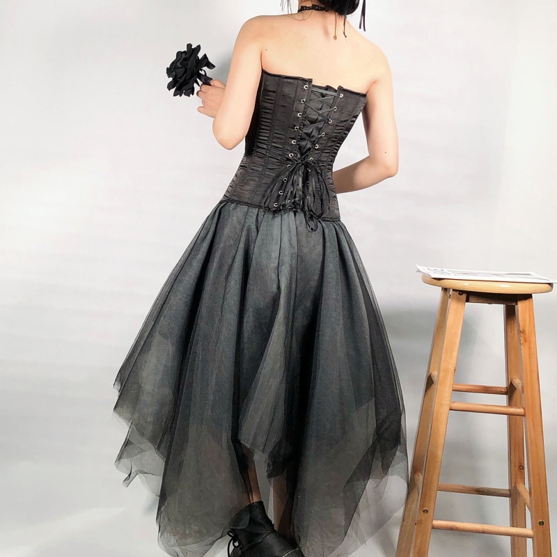 Áo Ống Lửng Không Dây Phối Ren Gợi Cảm Cho Nữ