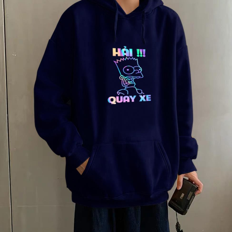 Áo Khoác Nỉ Hoodie Phản Quang Hải Quay Xe PQ13KN | BigBuy360 - bigbuy360.vn