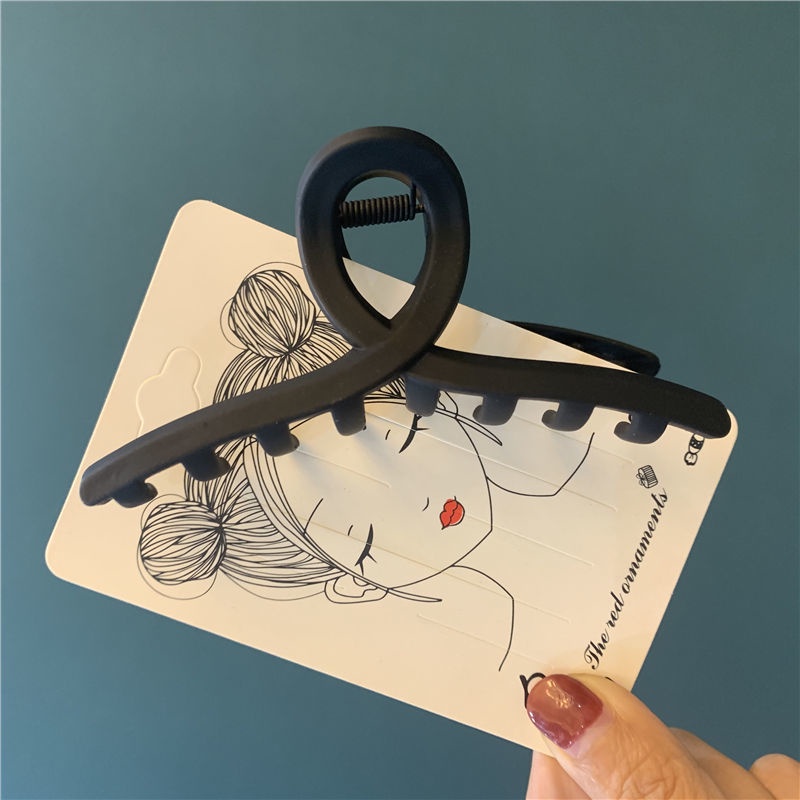 Kẹp tóc hình cá mập cỡ lớn 11cm thiết kế đơn giản