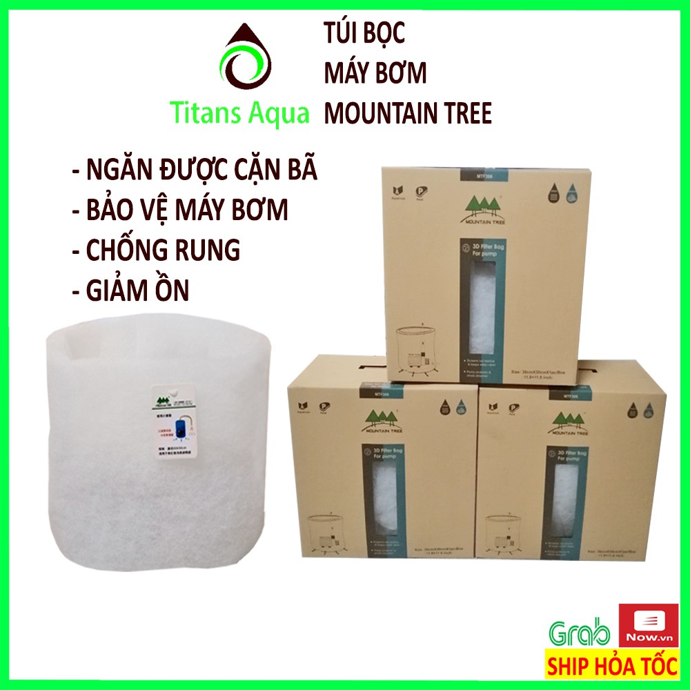 TÚI BỌC MÁY BƠM 3D MOUNTAIN TREE - 3D FILTER BAG FOR PUMP