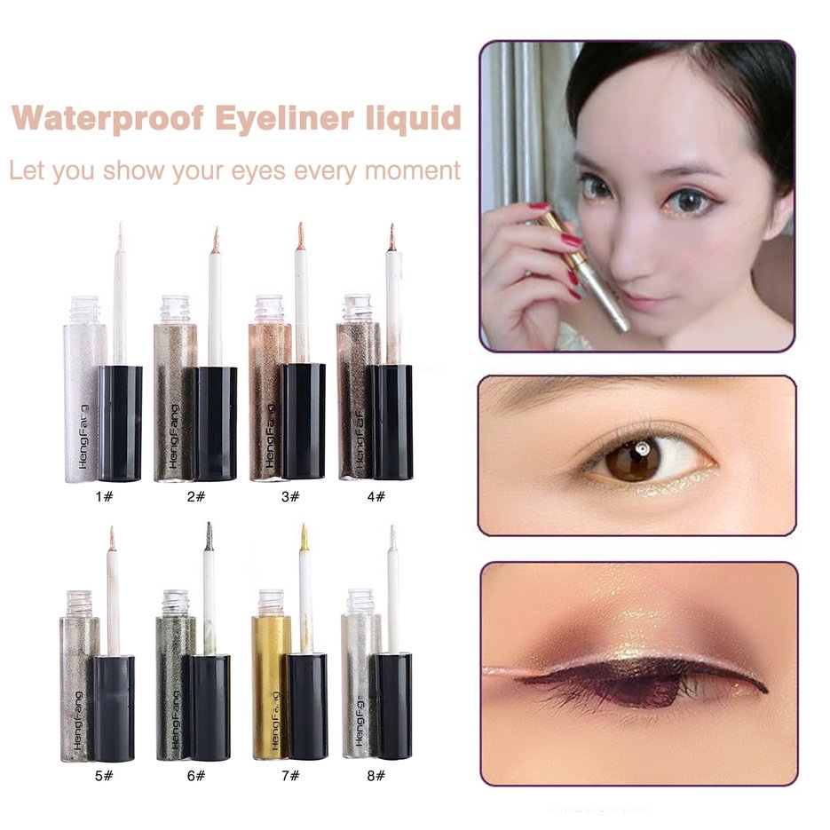 ✱BEST✱ Magic Shiny Eye Liner Waterproof Makeup Eyeliner Lying Silkworm Cosmetic Tool