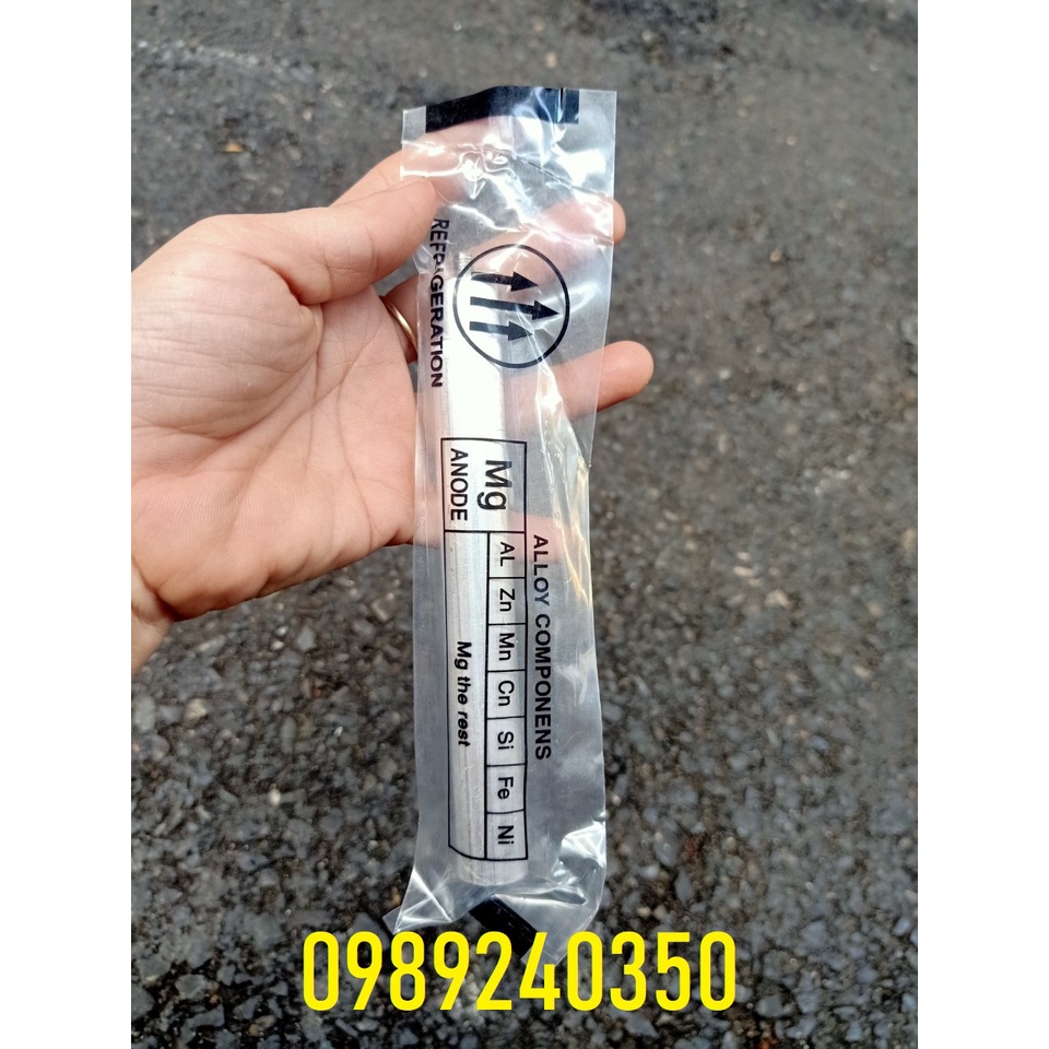 Thanh magie khử cặn bình nóng lạnh chân ốc 4 li loại tốt