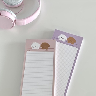Giấy note half B5 cún
