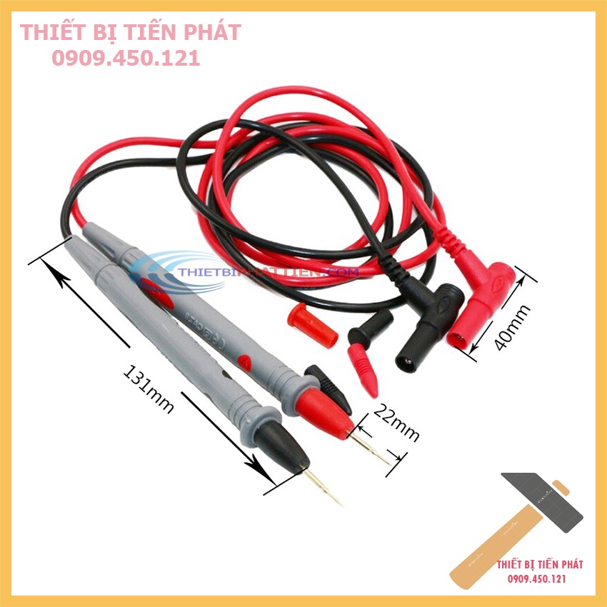 (GIÁ HỦY DIỆT) DÂY ĐO ĐỒNG HỒ VẠN NĂNG CAT 1000V 20A CHÍNH HÃNG
