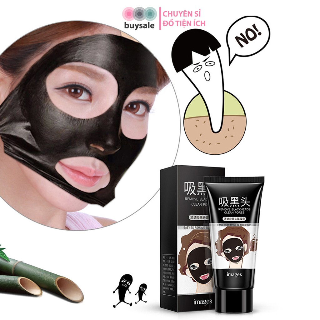 Gel lột mụn đầu đen, loại bỏ bã nhờn, bụi bẩn chiết xuất tinh than tre Iamges - buysale - MP002