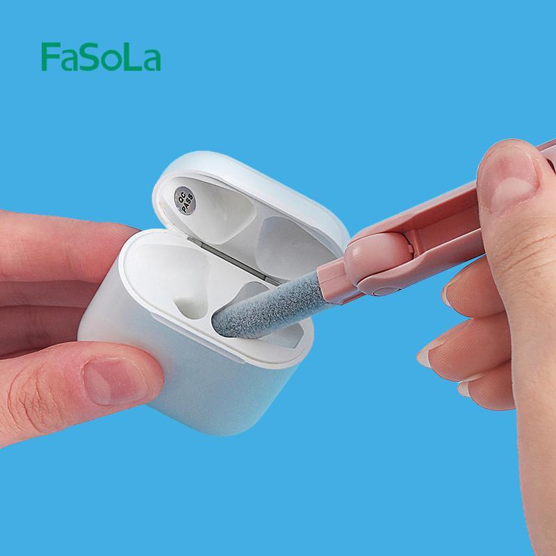 Bộ dụng cụ vệ sinh bàn phím cơ, tai nghe bluetooth 7 in 1 đa chức năng siêu tiện lợi làm sạch được hết mọi vị trí