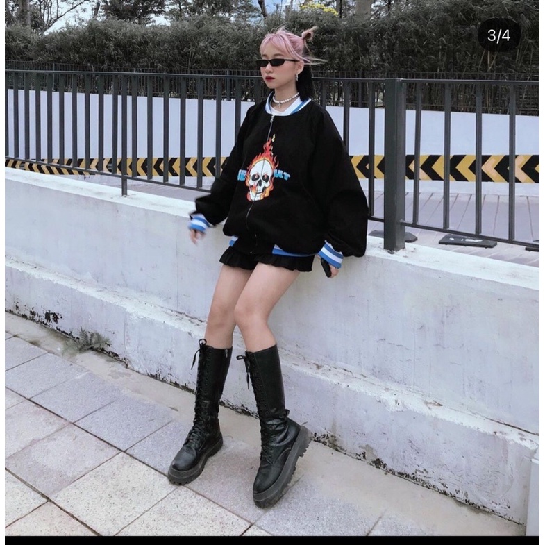 Áo khoác nỉ đầu lâu