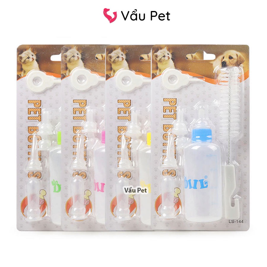 Bình Ti Cho Chó Mèo - Bình Sữa Chó Mèo Sơ Sinh Vẩu Pet Shop