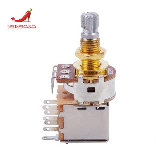 Guitar Pots 500K Short Split Shaft Audio Push/Pull Potentiometer