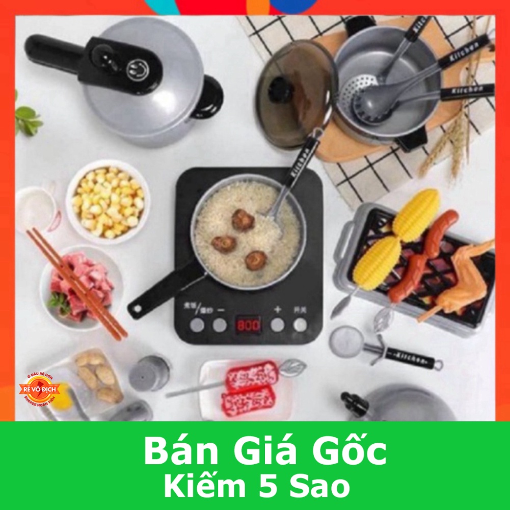 BỘ ĐỒ CHƠI NHÀ BẾP NẤU ĂN 36 MÓN CHO BÉ 💖 IMP Mart