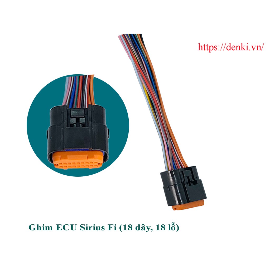 Dây Ghim Ecu dùng cho các dòng xe Yamaha hiệu DENKI