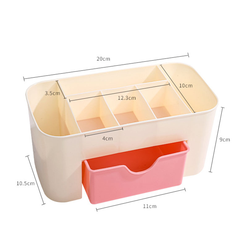 Hộp Đựng Mỹ Phẩm Để Bàn Có Ngăn Kéo Tiện Lợi