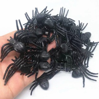 1 Con Nhện To Đen Ghớm Ghiếc Chân Dài Giả Đồ Chơi Nhện cao su.nhện đồ chơi cao su.nhện giả