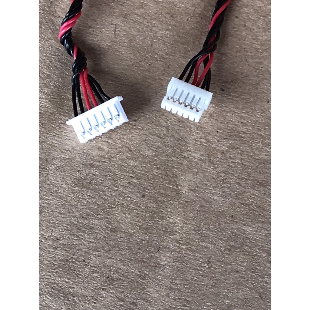 Dây led 6 ra 6 - 1.25mm ra 1mm - dùng cho LCD - dài 35 cm