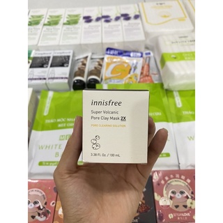 Mặt nạ đất sét super volcanic pore clay mask innisfree