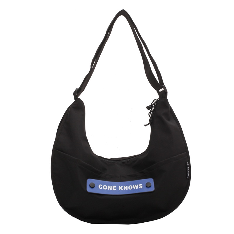 Túi Đeo Chéo Vải canvas Sức Chứa Lớn Mẫu Mới Mùa Thu/ Đông 2021 Phong Cách Joker Cho Nữ