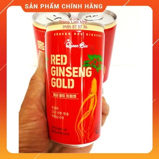 Nước hồng sâm lon hàn quốc chính hãng