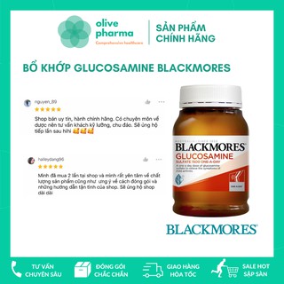 Viên uống Xương Khớp Blackmores Glucosamine 1500mg Úc (180 viên) mẫu mới