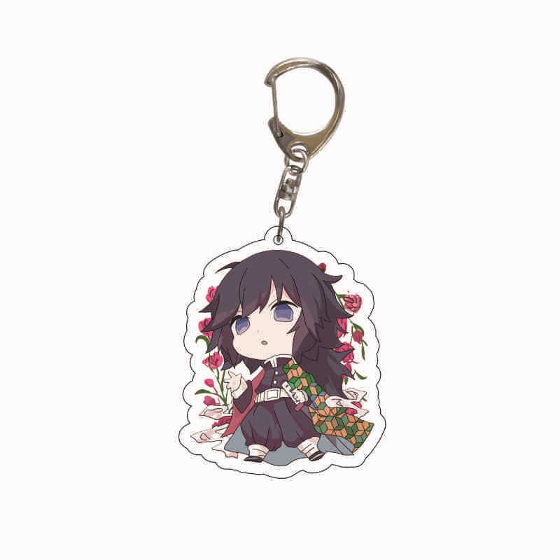 Móc Khóa acrylic Hình Nhân Vật nezuko chibi Trong demon slayer