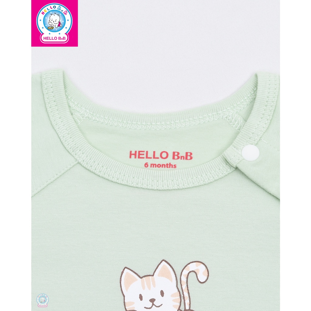 Bộ Raplan Dài Thun Bốn Chiều BA1560 - HELLO BnB