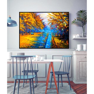 Tranh canvas sang trọng, trang trí nhà cửa. Phong cách sơn dầu.