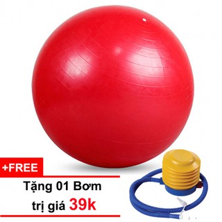 BÓNG TẬP YOGA GYM BALL CHÍNH HÃNG + KÈM BƠM BÓNG