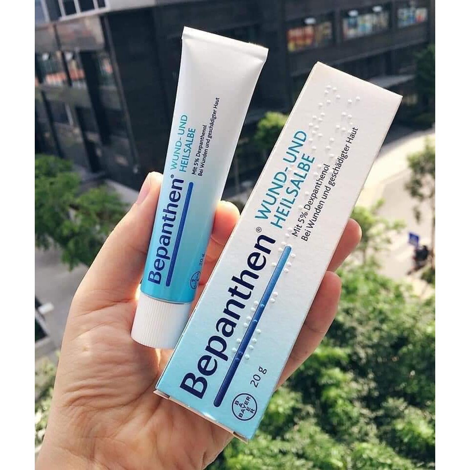 Kem Hăm Bepanthen 20g- Đức và 100g Pháp