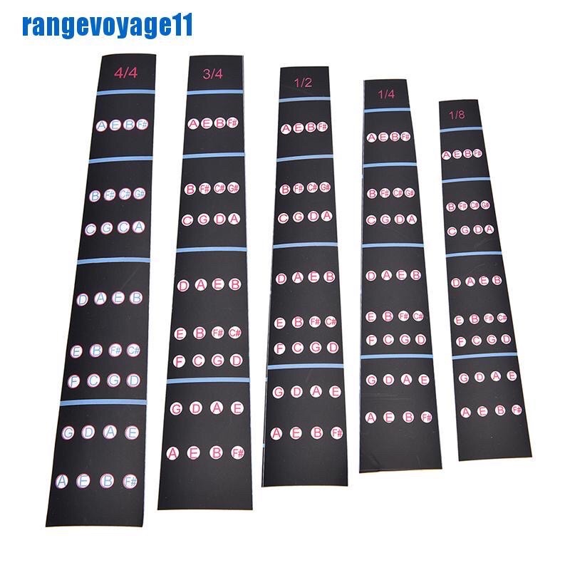 Miếng dán đanh dấu vị trí nốt nhạc -Stecker phím đàn Violin cho người mới bắt đầu