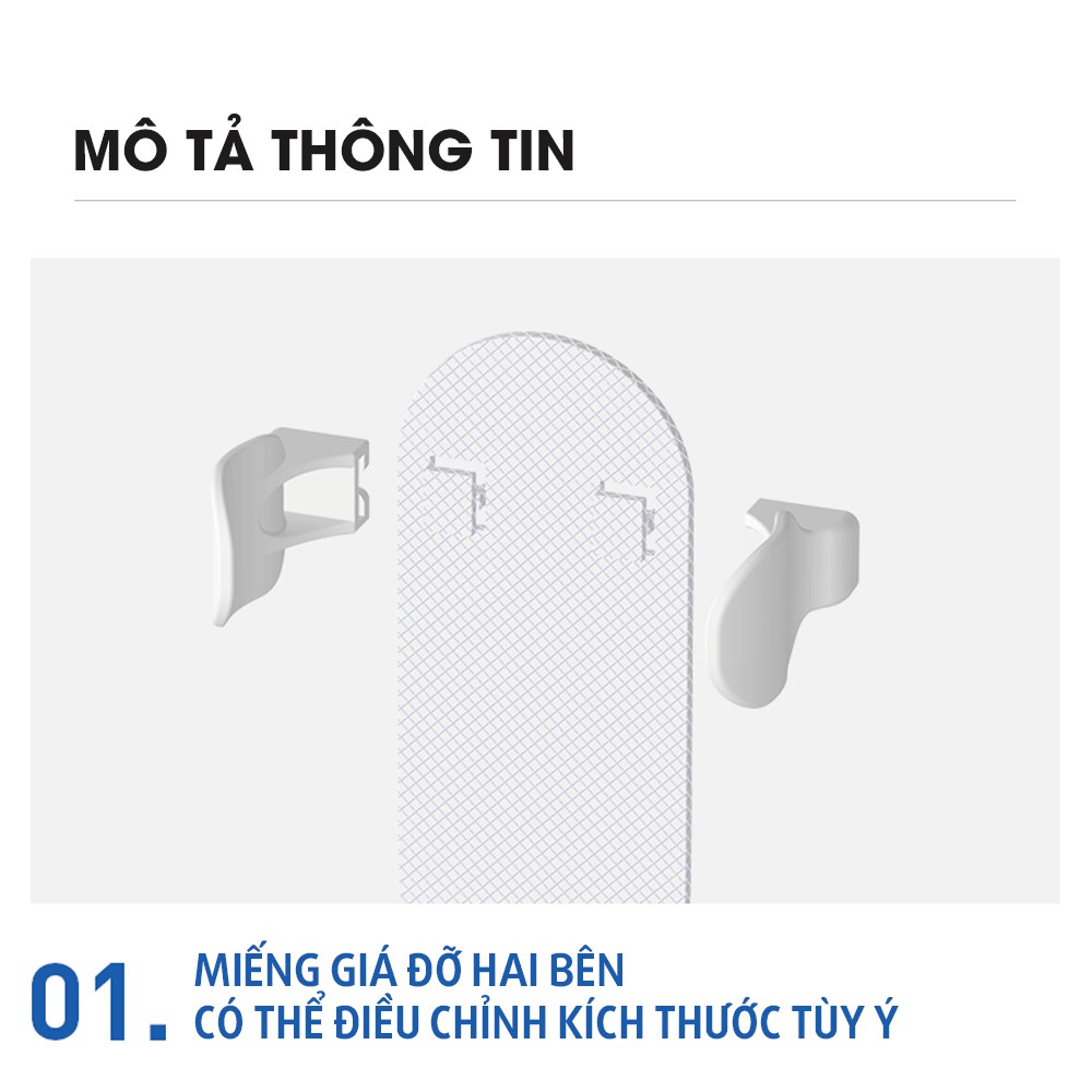 Giá kệ treo máy bàn chải đánh răng điện Oral-B, Philips kiêm máy cạo râu Minh House