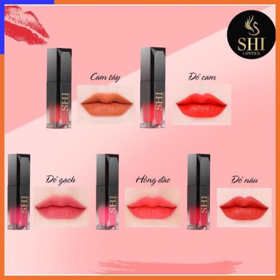 SON KEM LI SHI LIPSTICK BỀN MÀU LÂU TRÔI Son Kem Bền Màu, An Toàn ( 100% CHÍNH HÃNG)