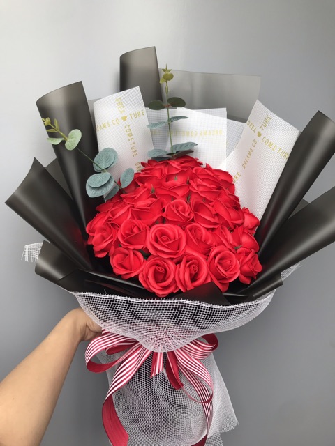 Bó hoa sáp đẹp chuẩn loại 1