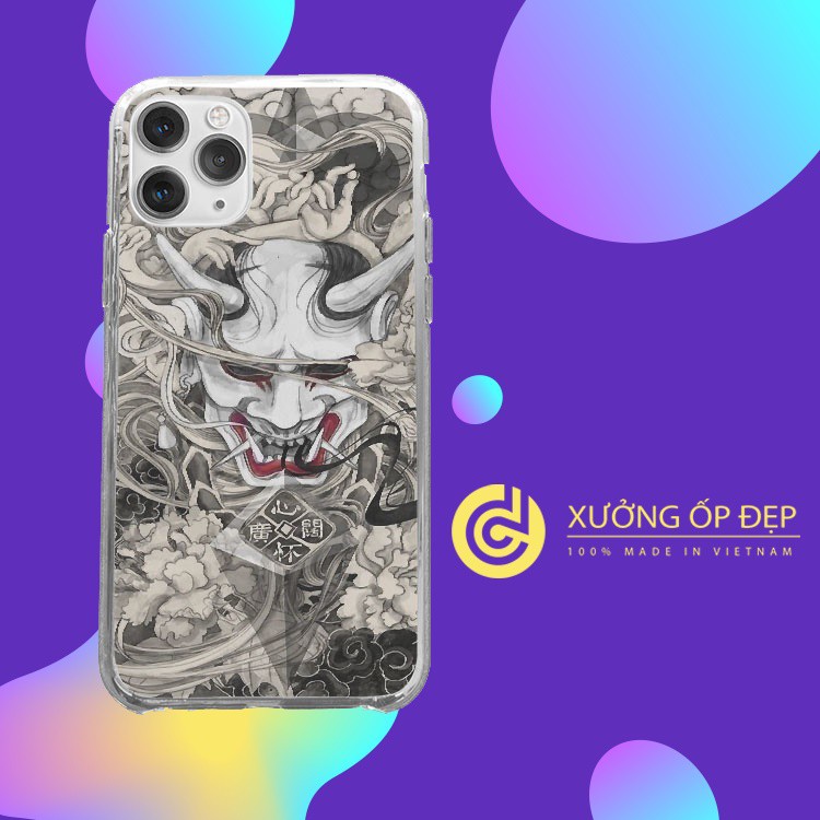 Ốp Hình Xăm Ốp Đẹp Đầu Quỷ Iphone 7/7Plus/8/8Plus/X/Xs/Xs Max/11/11 Promax/12/12 Promax NNN20120189
