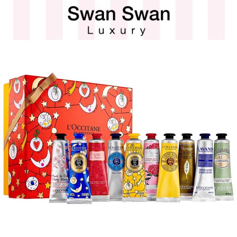 Set 5 Kem Dưỡng Da Tay L'Occitane 30ml