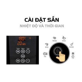 Nồi Chiên Không Dầu Lock&Lock ECF-300B