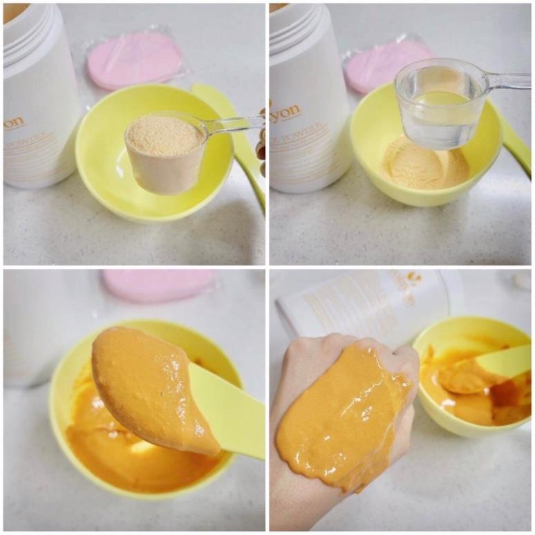 Mặt nạ Volayon Lateenix Powder Mask - Dưỡng da Mịn Màn, Trắng Sáng