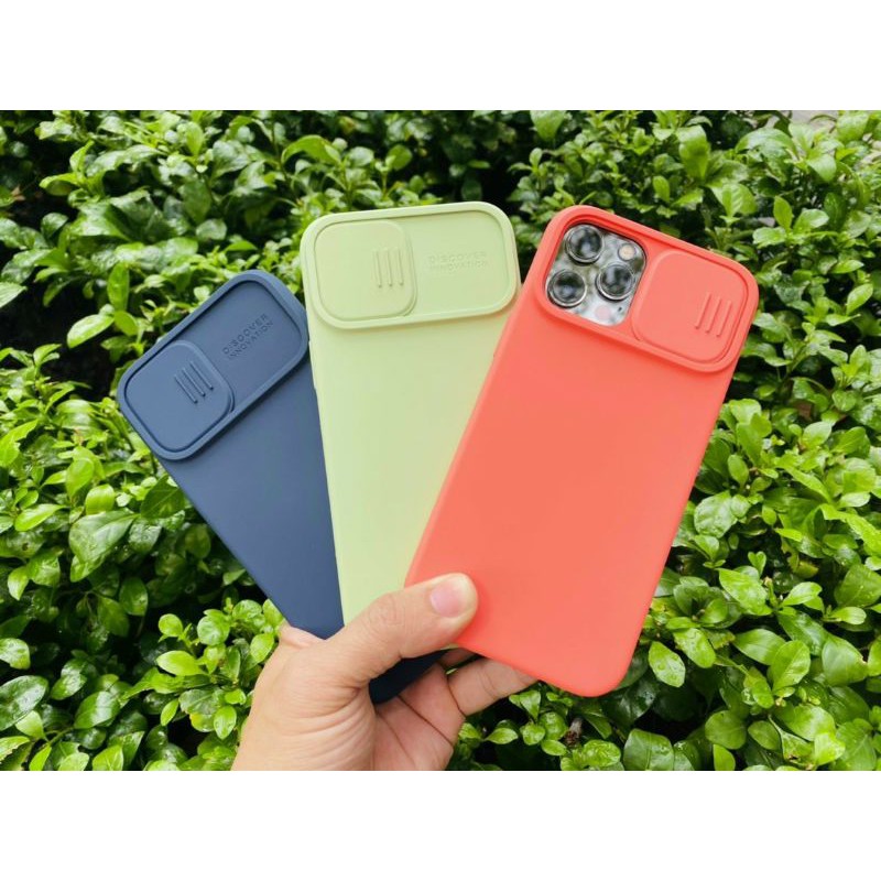 [ Tím ] Ốp lưng iPhone 14 pro max/14 pro/14/ 13 pro max/13 pro/12ProMax/12Pro/11ProMax Nillkin Camshield bảo vệ Camera