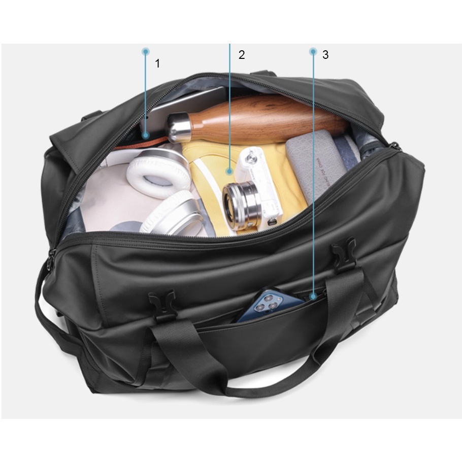 Túi xách du lịch thể thao nam kiêm balo du lịch cao cấp phong cách mới(15,6&quot;)