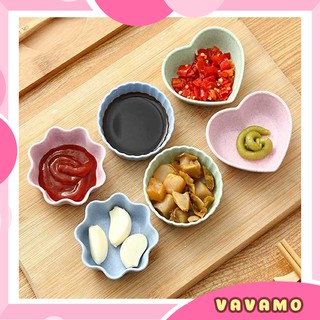 Bát ăn dặm lúa mạch kiểu Nhật hình gấu thỏ trái cây xinh xắn dễ thương AD06