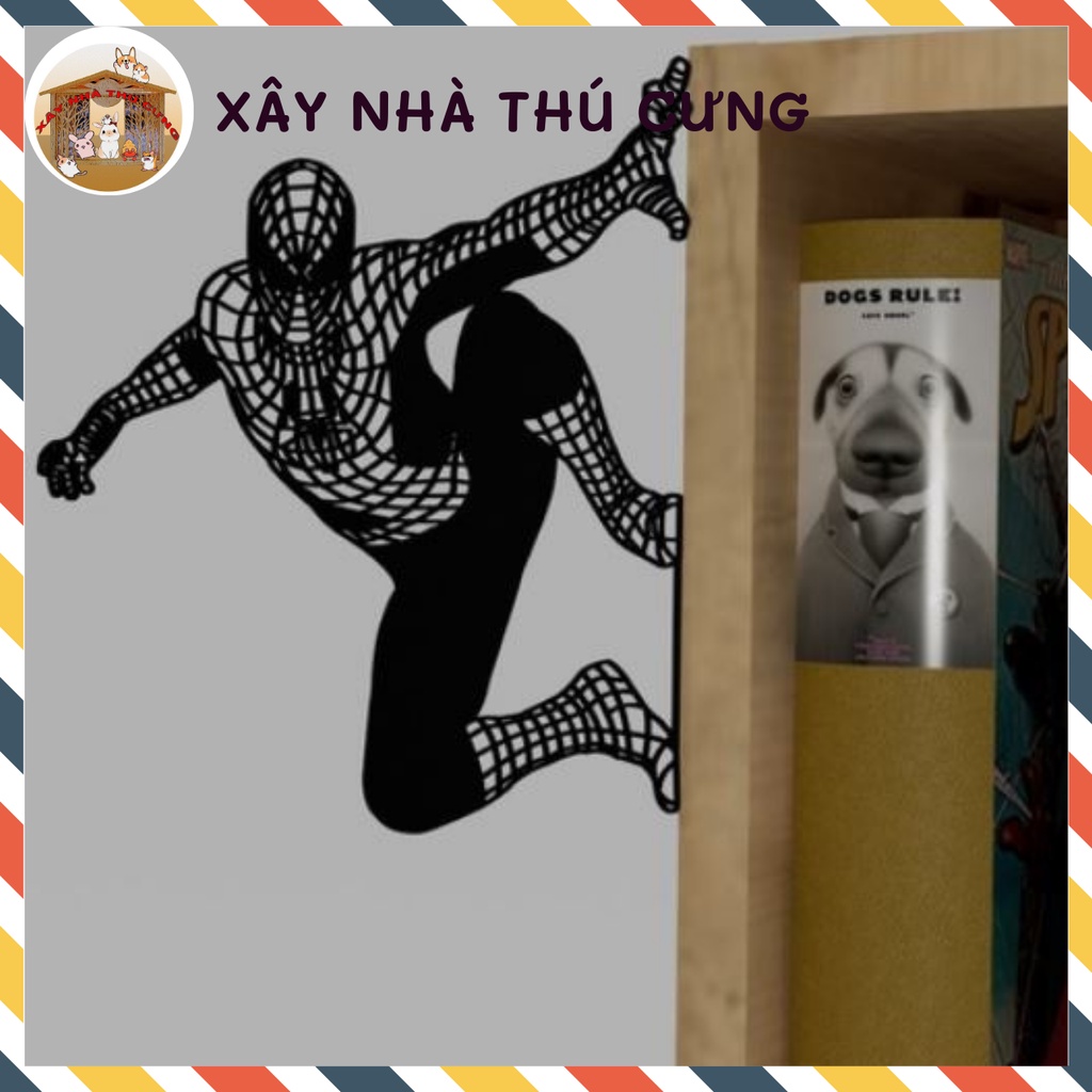 Tranh dán tường dập nổi 3D nhựa cao cấp decol trang trí phòng họa tiết đáng yêu sáng tạo - ms32