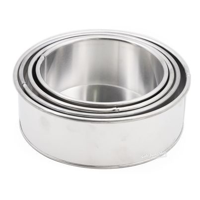 khuôn tròn nhôm đế liền