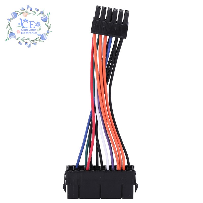 Dây nguồn bảng mạch 24Pin female sang 12Pin Male 18AWG Acer Q87H3-AM Q87H3 AM Q87