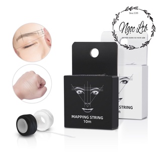 Chỉ than hoạt tính vẽ lông mày (10m)