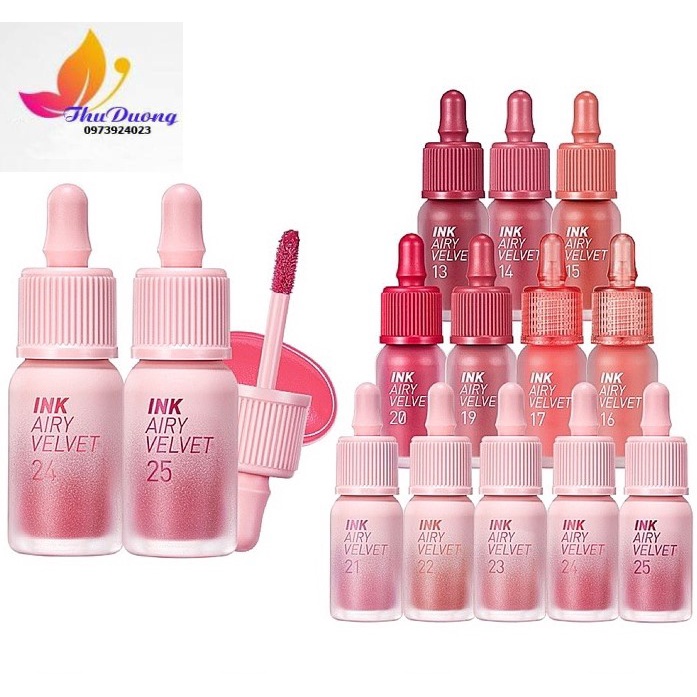 Son kem Peripera Ink Airy Velvet Tint 2019.