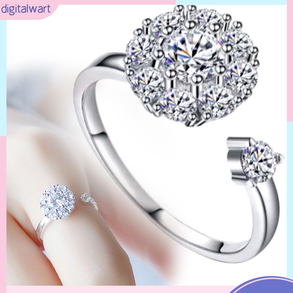 Nhẫn đính đá phong cách thời trang dành cho phái đẹp